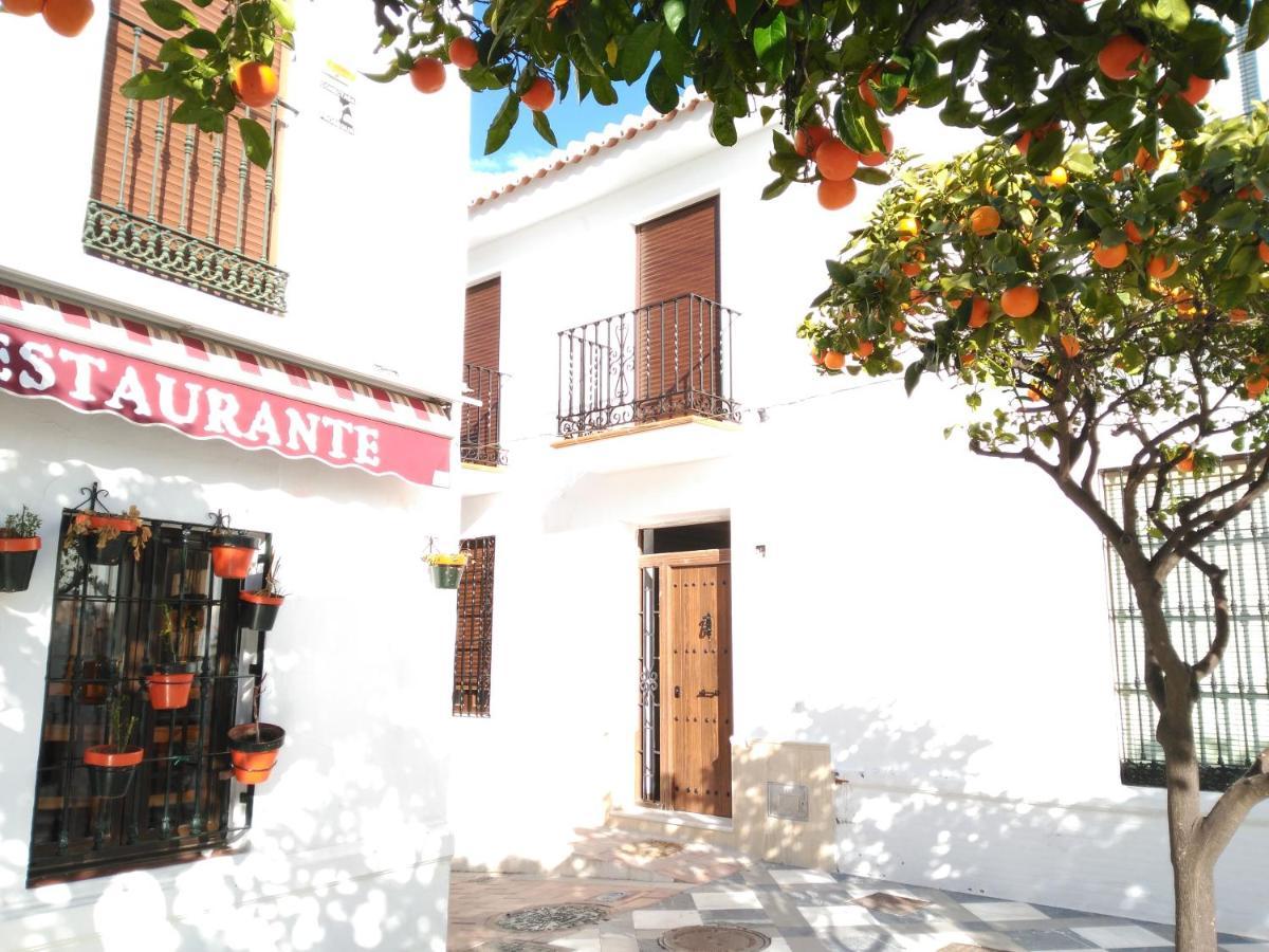 Benalmádena Pueblo - Casa Josefita, patio with Private Pool-Piscina Privada y solarium Villa Exterior foto